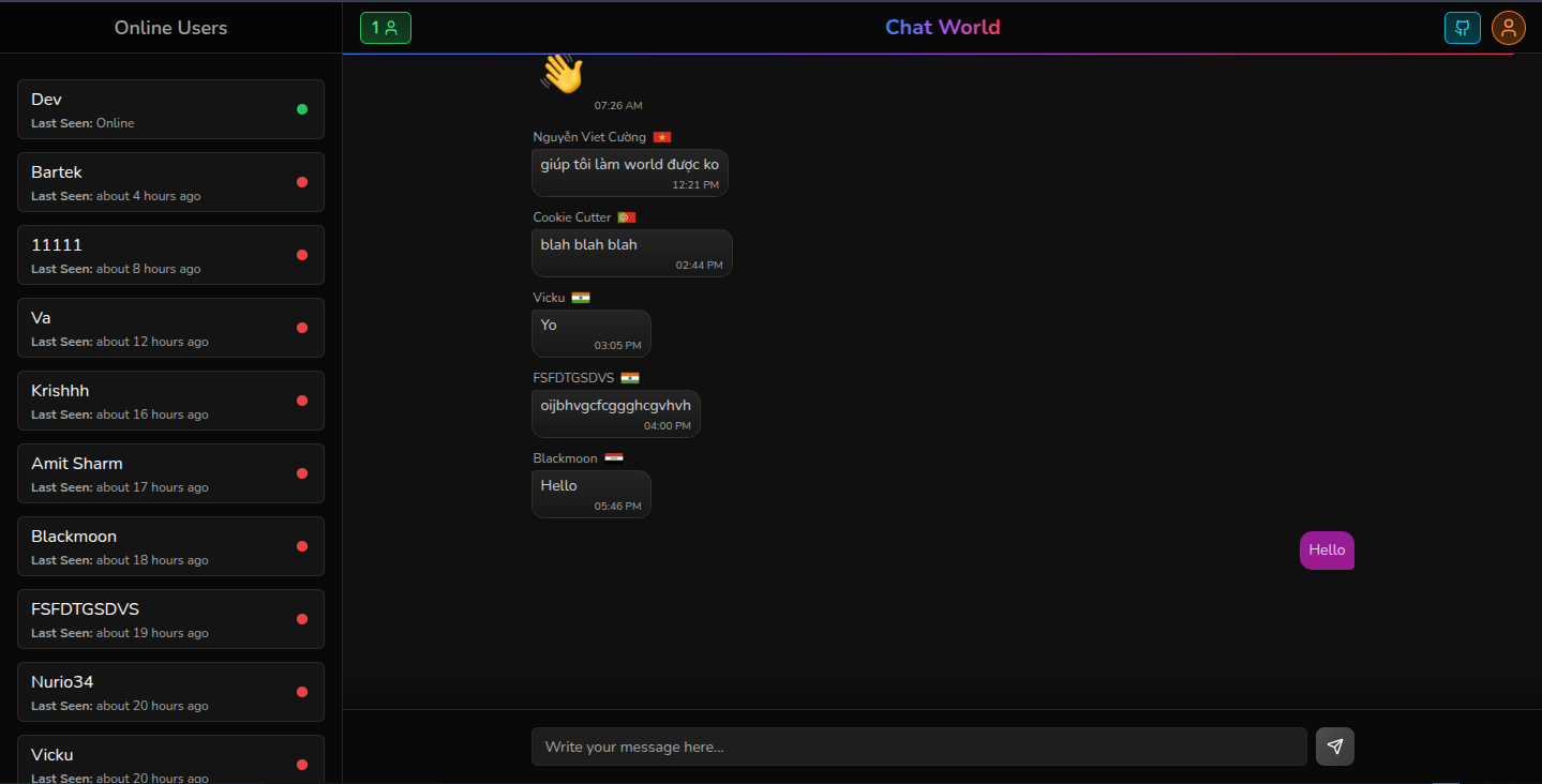 Chat World